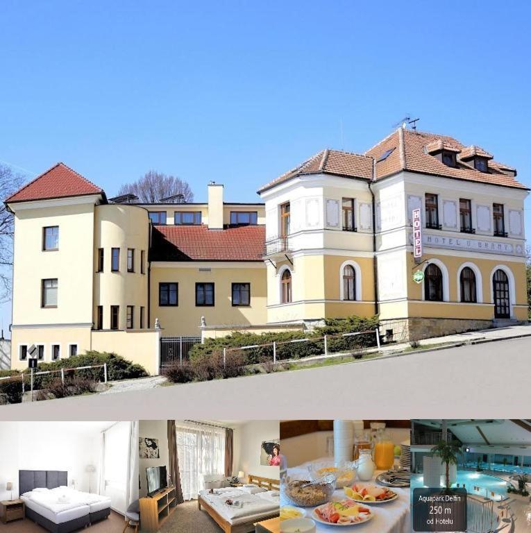 Hotel U Brány Uherský Brod Exterior foto